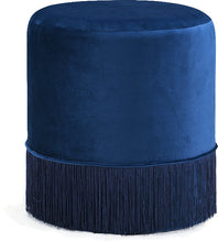 Load image into Gallery viewer, Teddy Velvet Ottoman/Stool
