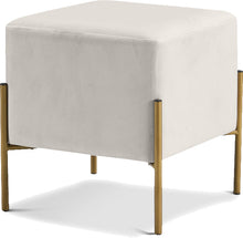 Load image into Gallery viewer, Isla Velvet Ottoman/Stool
