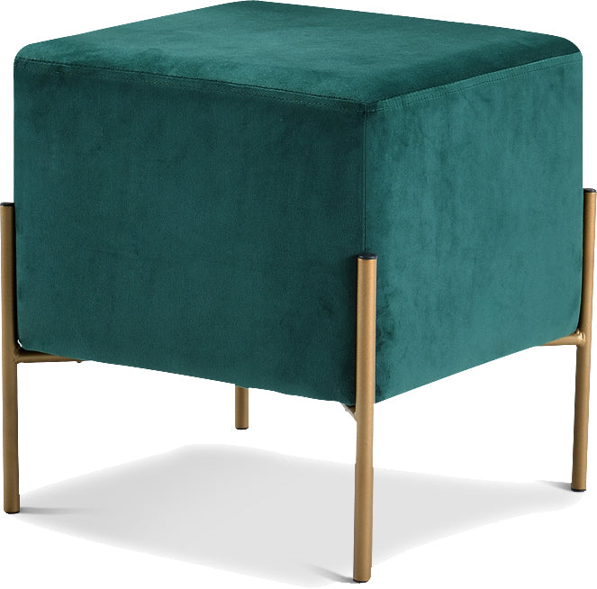 Isla Velvet Ottoman/Stool