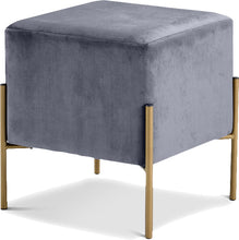 Load image into Gallery viewer, Isla Velvet Ottoman/Stool
