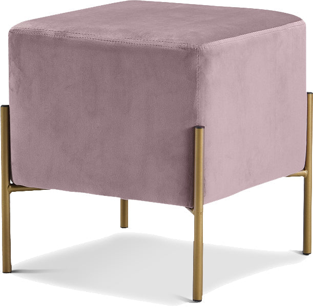 Isla Velvet Ottoman/Stool