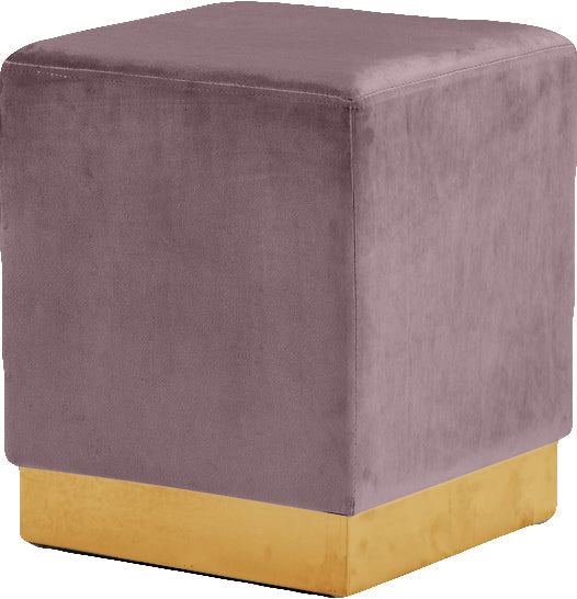 Jax Velvet Ottoman/Stool