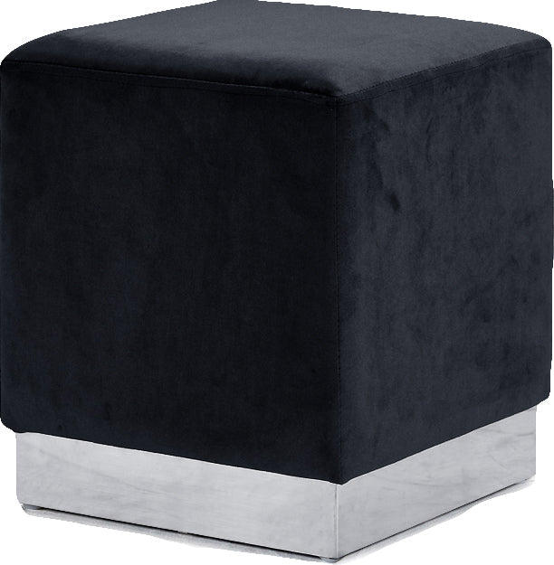 Jax Velvet Ottoman/Stool