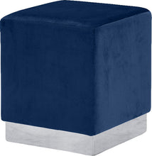 Load image into Gallery viewer, Jax Velvet Ottoman/Stool
