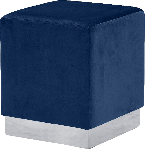 Jax Velvet Ottoman/Stool