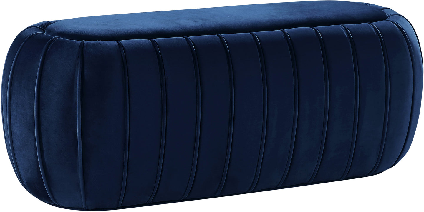 Delilah Velvet Ottoman/Bench