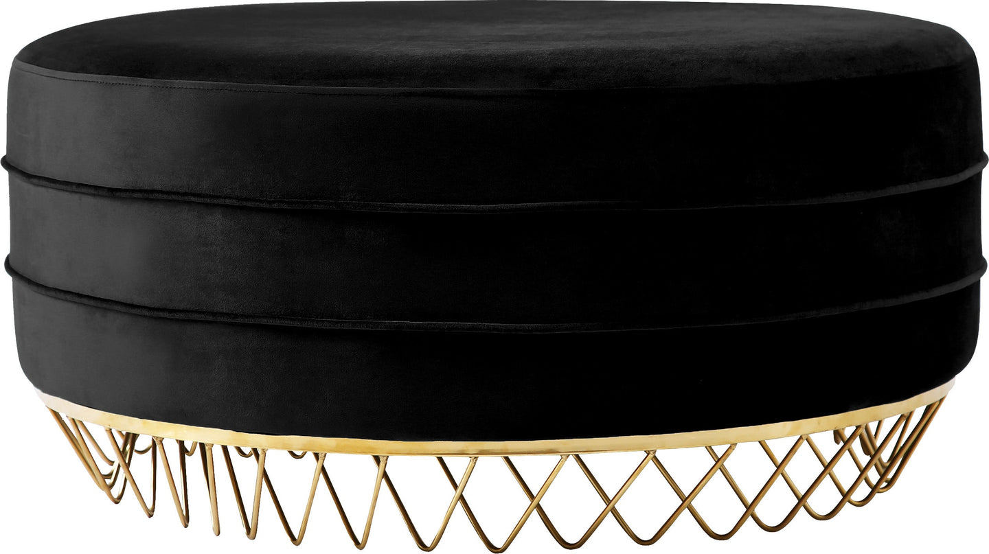 Revolve Velvet Ottoman/Coffee Table