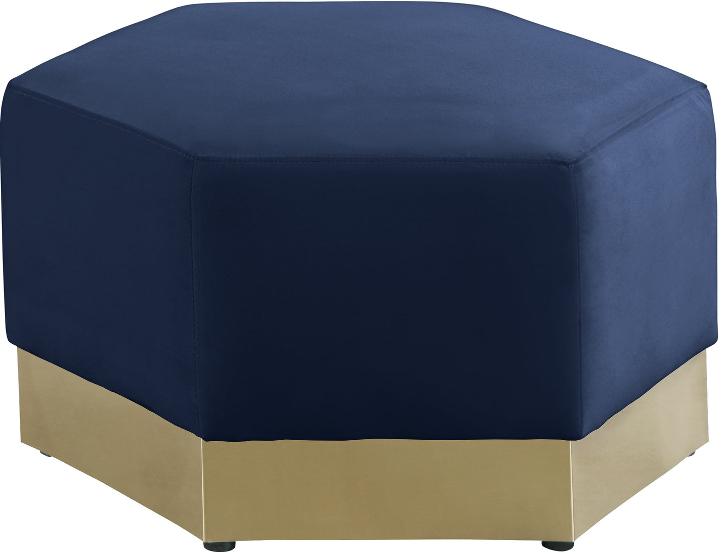 Marquis Velvet Ottoman